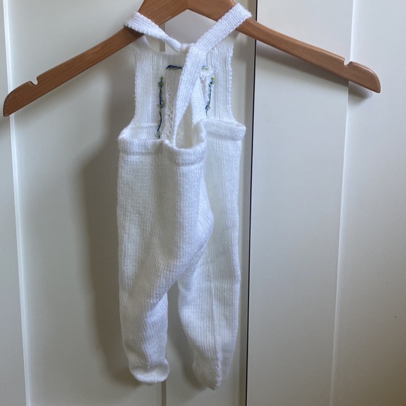 Vintage (‘81) 2pc baby outfit “floral embroidery” - Picture 4 of 7